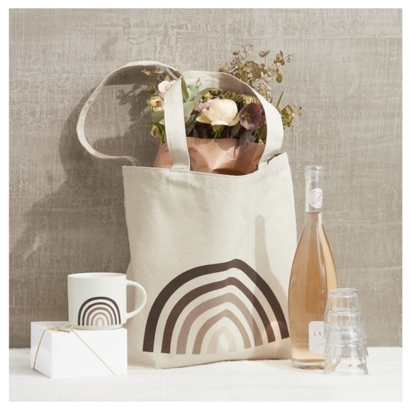 Williams Sonoma x NAACP Off White "Shades of Brown" Durable Cotton Tote NEW BNIB - Picture 4 of 5